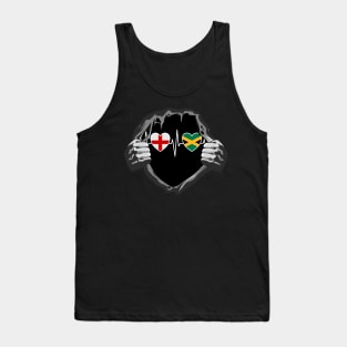 England And Jamaica Jamaican Flag Flags Tank Top